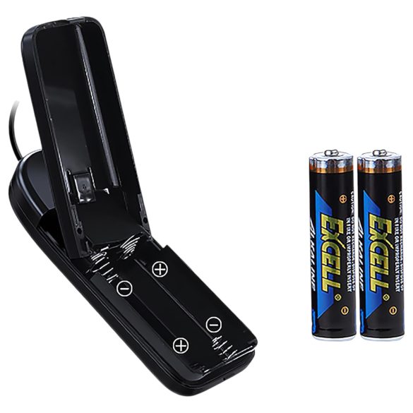 Baile Zebulon - realistisk dildo med pung - vibrator - 19cm - hudfärgad