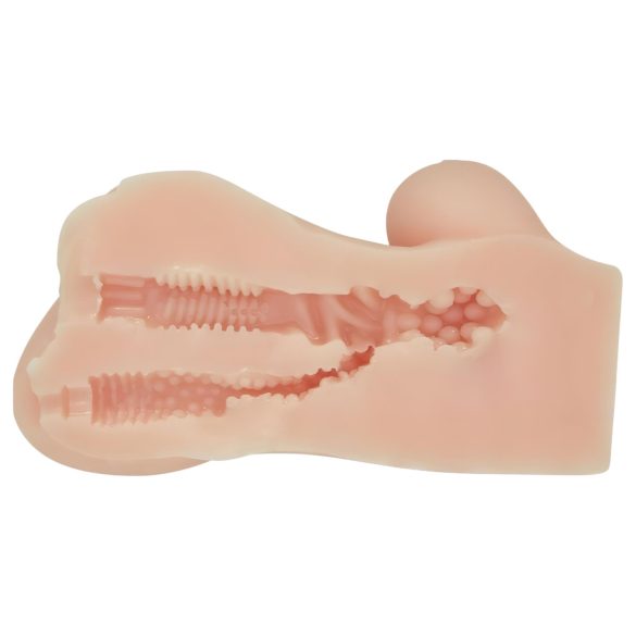 Crazy Bull - realistisk minifitta - naturfärg