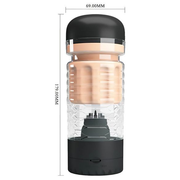 Pretty Love Emily - realistisk onaniprodukt vagina - svart