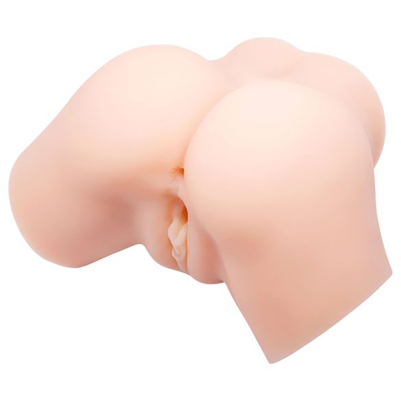 Crazy Bull - realistisk vibrator onanipupa - hudfärgad