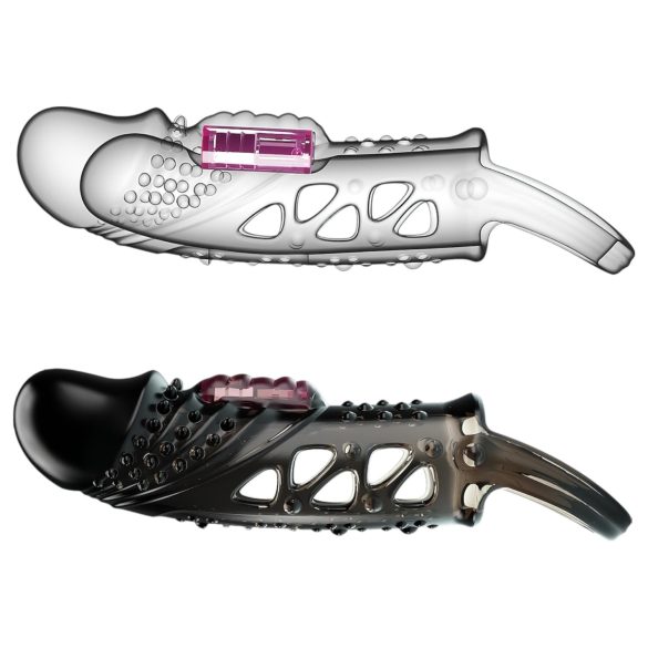 Pretty Love Cecelia - penisring med vibrator - penishylsa svart