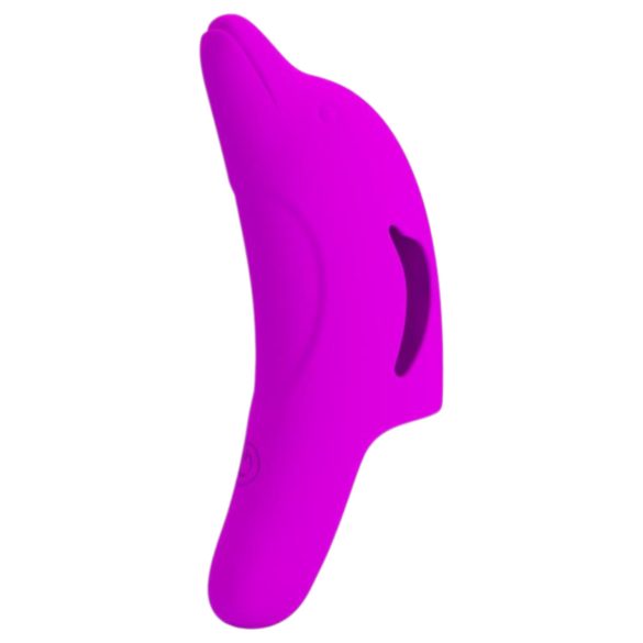 Pretty Love Delphini - finger vibrator - delfinformad - lila