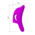 Pretty Love Delphini - delfinformatad vibrator för finger (lila)