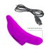 Pretty Love Delphini - delfinformatad vibrator för finger (lila)