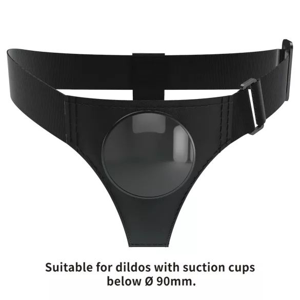 Pretty Love Bobby - universella strap-on sele-trosor (svart)