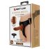 Pretty Love Sele - universell med dildo - 17 cm (svart)