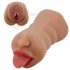 Crazy Bull - masturbator mun och vagina - realistisk - hudfärgad