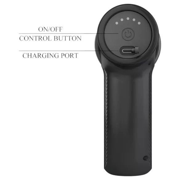 Pretty Love Dj Doctor - vibrator med stötfunktion - svart