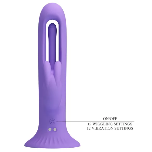 Pretty Love Killmoulis - G-punkts- och slickvibrator (lila)