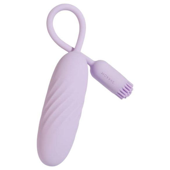 Svakom Plume - 2‑i‑1 vibratorägg (lila)