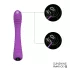 Sex HD Sunshine - G-punktvibrator uppladdningsbar räfflad silikon lila