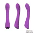 Sex HD Sunshine - G-punktvibrator uppladdningsbar räfflad silikon lila