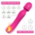 Sex HD Iris - vibrator med värme och 2 motorer - silikon pink