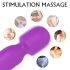 Sex HD Iris - 2-motors värmande massager-vibrator (lila)