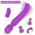 Sex HD Iris - 2-motors värmande massager-vibrator (lila)
