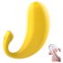 Sex HD - Elegant, smart vibrator i bananform (gul)