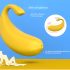 Sex HD - Elegant, smart vibrator i bananform (gul)