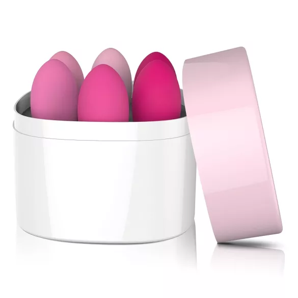 Sex HD Eggs - Kegelkulor set 6-pack - rosa