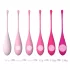 Sex HD Eggs - Kegelkulor set 6-pack - rosa