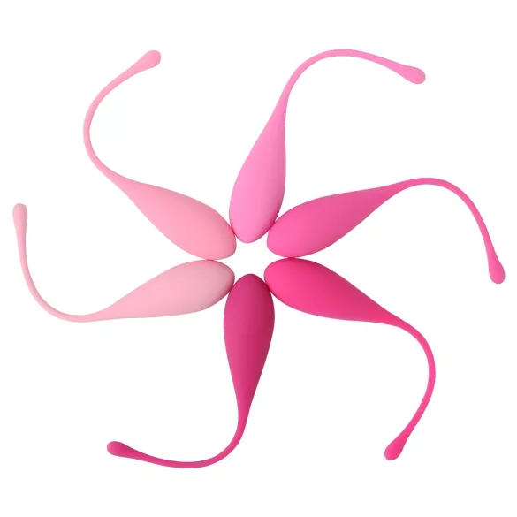 Sex HD Eggs - Kegelkulor set 6-pack - rosa