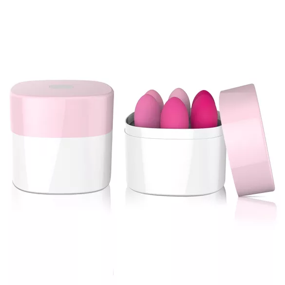 Sex HD Eggs - Kegelkulor set 6-pack - rosa