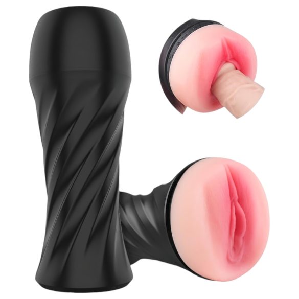 Sex HD Marcus - Naturtrogen ficka i hylsa (svart-natur)