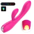 Sex HD Muses - vibrator uppladdningsbar vattentät värmefunktion silikon rosa