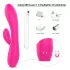 Sex HD Muses - vibrator uppladdningsbar vattentät värmefunktion silikon rosa
