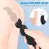 Sex HD Steven - pärlformad analdildo (svart)