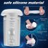 Sex HD Hawk - uppladdningsbar vibrerande-sugmasturbator (svart-vit)