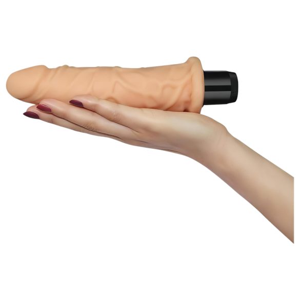 Lovetoy Real Feel - realistisk vibrator - 19cm - hudfärg