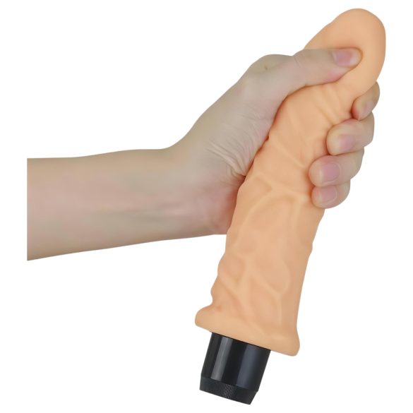 Lovetoy Real Feel - realistisk vibrator - 19cm - hudfärg