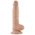 Lovetoy Real Extreme - sugkopp dildo 21 cm (naturlig)