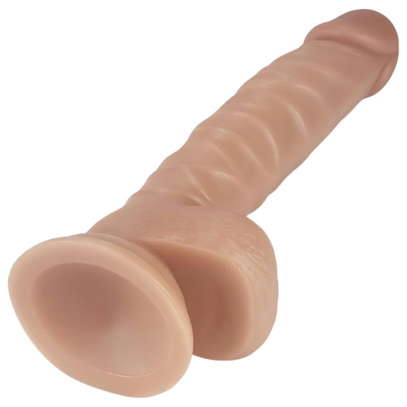 Lovetoy Real Extreme - dildo med sugkopp - 21cm