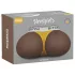 Lovetoy Streetgirl's 12 - vaginatorso och stringtrosa (mörk naturfärg)