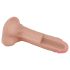 Lovetoy Nature Cock - verklighetstrogen dildo i två lager - 18cm (natur)