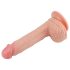 Naturlig dildo 21cm - Äkta med sugkopp