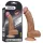 Lovetoy - realistisk böjd dildo - 20 cm - hudfärg