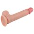 Lovetoy Nature Cock - realistisk dildo - dubbellager - 20cm - natur