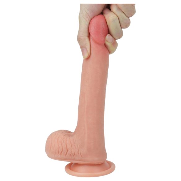 Lovetoy Nature Cock - realistisk dildo - dubbellager - 20cm - natur