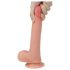 Lovetoy Nature Cock - realistisk dildo - dubbellager - 20cm - natur