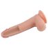 Lovetoy Nature Cock - realistisk dildo - dubbellager - 20cm - natur
