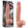 Lovetoy Nature Cock - realistisk dildo - dubbelskikt - 30cm - naturfärg