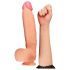 Lovetoy Nature Cock - realistisk dildo - dubbelskikt - 30cm - naturfärg