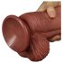 Lovetoy - Dubbel lager naturdildo - 26 cm