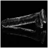 Lovetoy Flawless Clear - dildo med sugkopp - 19 cm - transparent