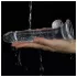 Lovetoy Flawless Clear - dildo med sugkopp - 19 cm - transparent
