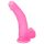 Jelly Studs sugga - Sugkoppdildo 20cm (rosa)