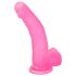 Jelly Studs sugga - Sugkoppdildo 20cm (rosa)