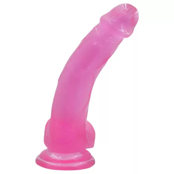 Lovetoy - dildo med sugkopp - 20cm rosa